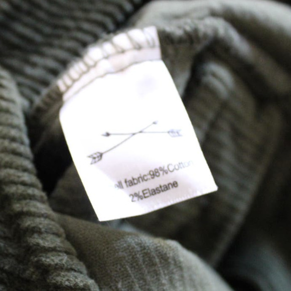 NWT Rylee and Cru Jeanette Forest Green Corduroy Overalls 12-14 Year - Picture 3 of 11